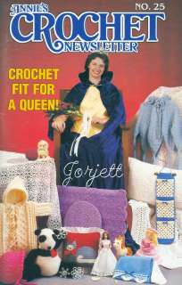 Annies Crochet Newsletter No. 25, Jan Feb 1987  