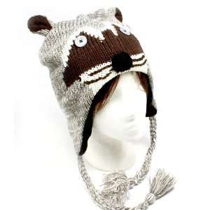   Animal Hat   Winter Animal Knit Beanie Trapper Hat: Everything Else