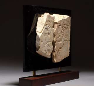 Ancient Egyptian Limestone Relief showing Gazelle  