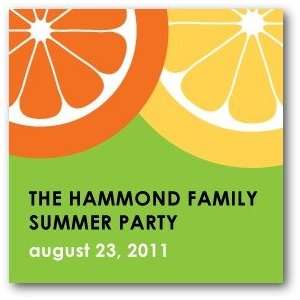  Custom Gift Tag Stickers   Summer Citrus By Hello Little 