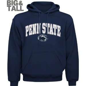  Penn State Nittany Lions Big & Tall Navy Mascot One Hooded 