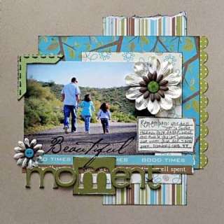 Scenic Route CHIPBOARD KIT 27p Scrapbook Many Themes $1  