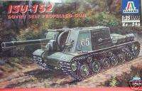 Italeri 1:35 ISU 152 Soviet Self Propelled Gun NIB  