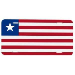 Liberia Liberian Flag Vanity Auto License Plate 