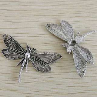 free ship 32pcs tibet silver dragonfly charms #1A183  