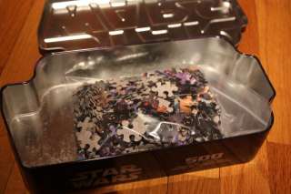 Star Wars Villians Puzzle Hasbro Tin 500 Piece Jigsaw 2002  