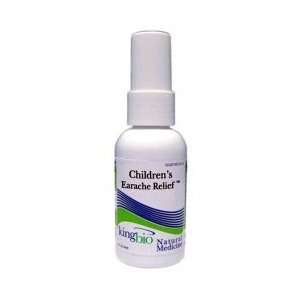  King Bio Childrens Earache Relief Homeopathic Remedy 2 oz 