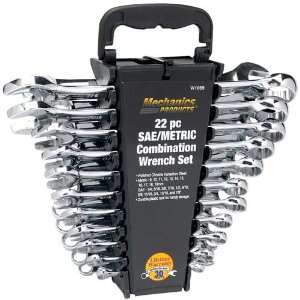  Wilmar (PTWW1069) 22 Pc. SAE/Metric Combination Wrench Set 