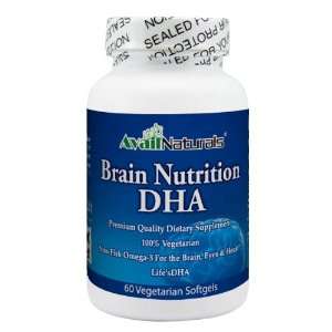  Avail Naturals Brain Nutrition DHA