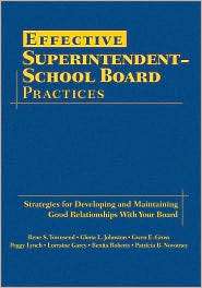 Effective Superintendent School Board Practices Strategies for 