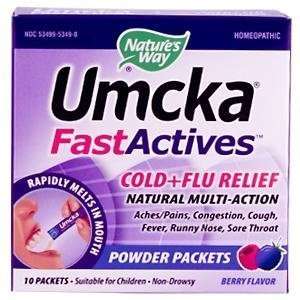  UMCKA FAST ACT,C&F,BERRY pack of 4: Health & Personal Care