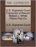 Supreme Court Transcript U.S. Supreme Court