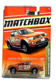2011 Matchbox #77 Outdoor Sportsman Mitsubishi L200/Triton Coyote Bill 