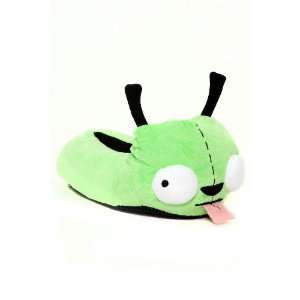   : Invader Zim Gir Plush Slippers Size: 11 12 (X Large): Toys & Games