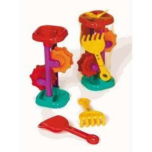 Sand Wheel Set with Shovel & Rake By Castle Toys: Toys 