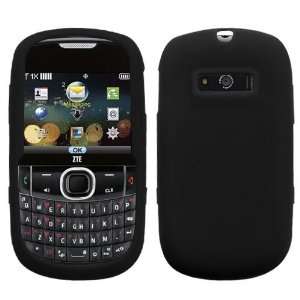   Skin Case(Black) For ZTE F450(Adamant) Cell Phones & Accessories