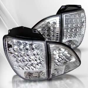  Lexus RX300 98 99 00 LED Tail Lights ~ pair set (Chrome 