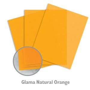  Glama Natural Orange Paper   1000/Carton