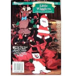 LITTLE WIGGLERS   CHRISTMAS TRIMMINGS PLASTIC CANVAS PATTERN 6 ON 7 