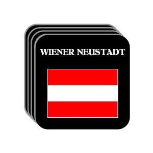 Austria   WIENER NEUSTADT Set of 4 Mini Mousepad Coasters