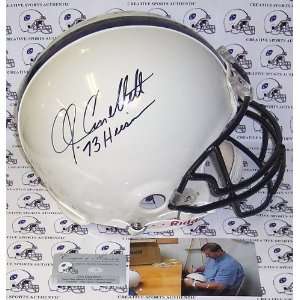  Signed John Cappalletti Helmet   Authentic Sports 