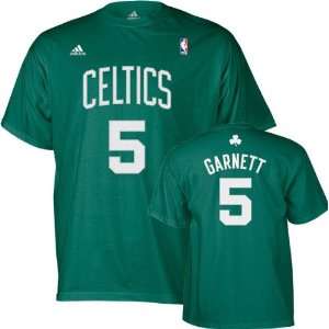  Kevin Garnett Adidas Player Name and Number Minnesota 