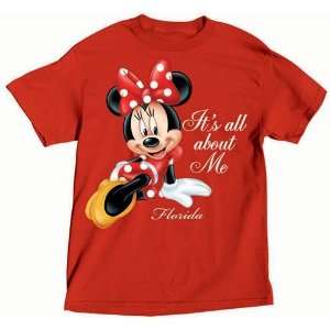  Disney All About Me Minnie Mouse Adult Oversized Tshirt 