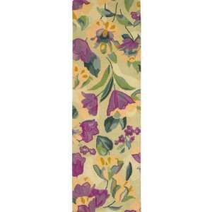  Calyx Rug 8x11 Beige/purple