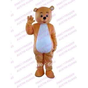  new arrival yellow bear mascot costume bear mascot costume 