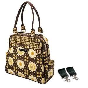   Pickle Bottom Blissful Buttercup Sashay Satchel with Stroller Clips