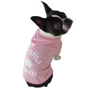   Ruff and Meow Dog Hoodie, Drama Queen, Pink, Extra Large: Pet Supplies