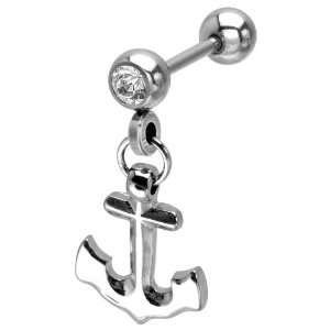  316L Surgical Steel Ear Cartilage Jewelry Anchor Jewelry