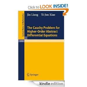 The Cauchy Problem for Higher Order Abstract Differential Equations 