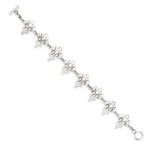   Silver Gothic Bracelet   8.5 Inch West Coast Jewelry Jewelry