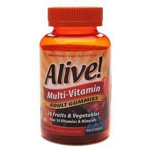   Way Alive Multi Vitamin Adult Gummies, 50 ea