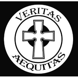  Boondock Saints Veritas Aequitas Vinyl Decal Sticker 