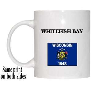  US State Flag   WHITEFISH BAY, Wisconsin (WI) Mug 