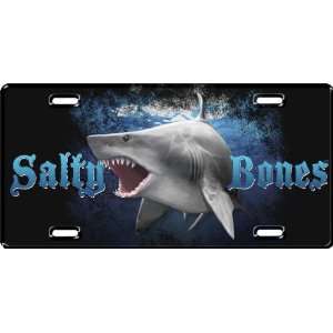   Diving License Plate   Megalodon Great White Shark: Sports & Outdoors