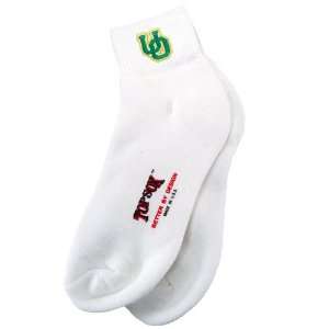  Sox Oregon Ducks White 9 11 Ankle Socks: Sports & Outdoors