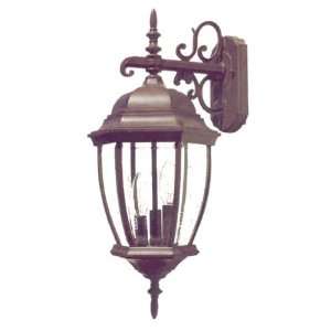   Lighting 5012BW 3 Light Wexford Large Outdoor Sconce: Home Improvement