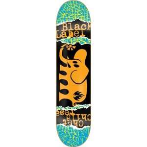  Black Label Childress Wild Ones Skateboard Deck   7.75 