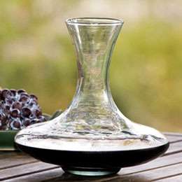 Recycled Glass Flow Decanter   Fair Trade Winds 