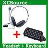   and Headset Live Messenger Kit Keyboard Controller for XBox 360 GA45