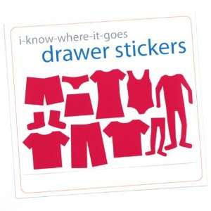  I Know Where It Goes Drawer Stickers for Girls