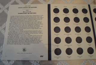50 State Quarters Album with Territories Coin Holder!  