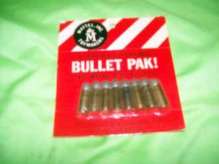Mattel Winchester Fanner 50 Eight Play TOY Bullets  