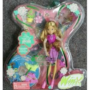  Winx Club Flora Doll   wings light up: Toys & Games