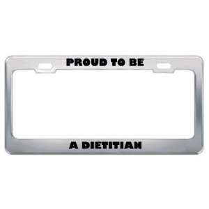  ID Rather Be A Dietitian Profession Career License Plate 