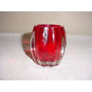  Red Glass Votive Candle Cup: Everything Else
