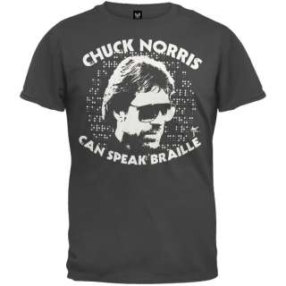 Chuck Norris   Braille T Shirt  